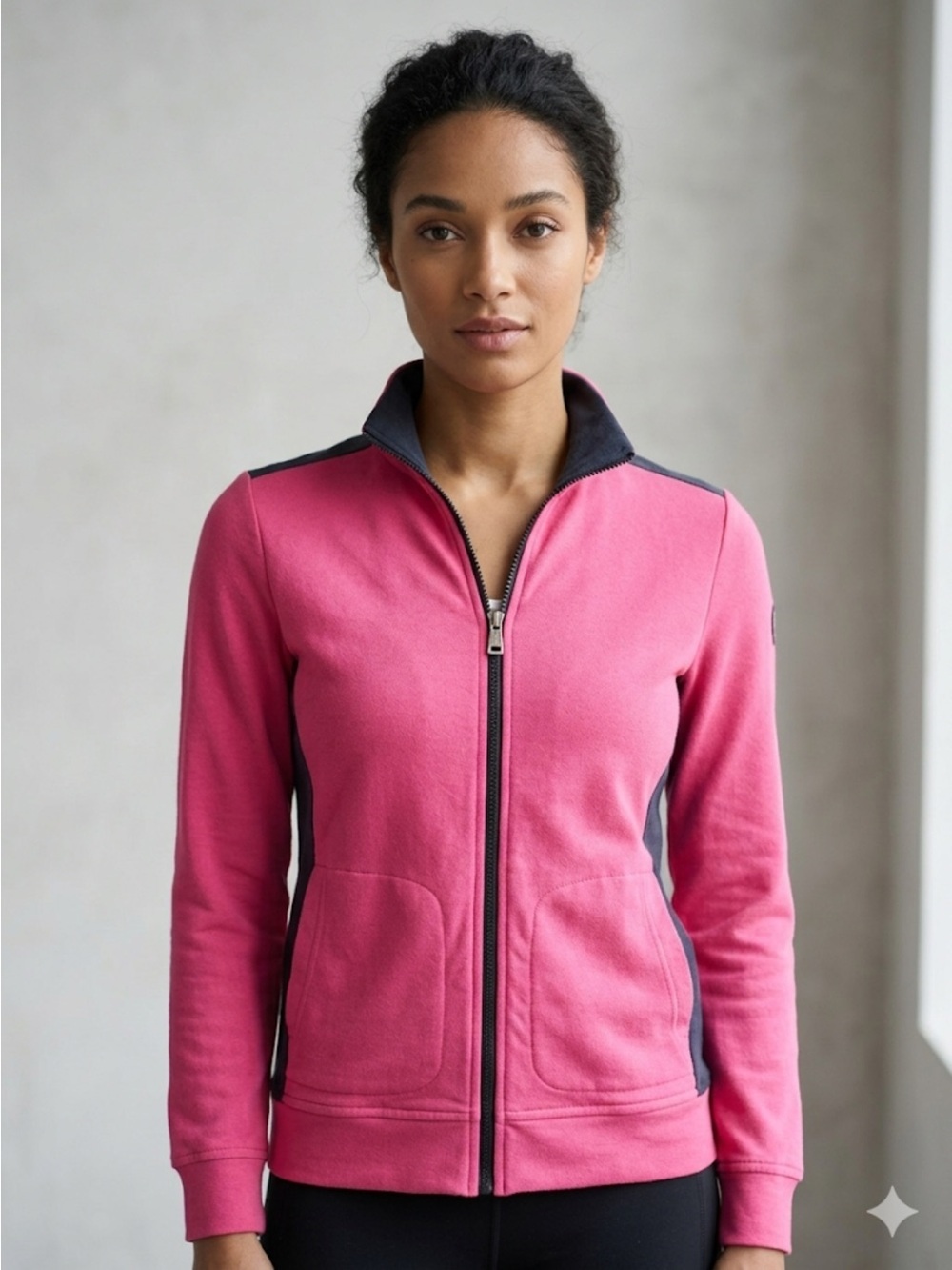 54 Ralph Lauren Zip‑Up Hoodie – Size Small | Sporty Y2K Casual | Cozy Athleisure